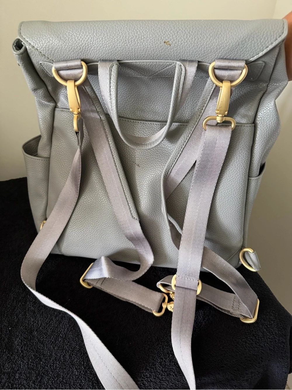 Preloved Freshly Picked Diaper Bag Stone
